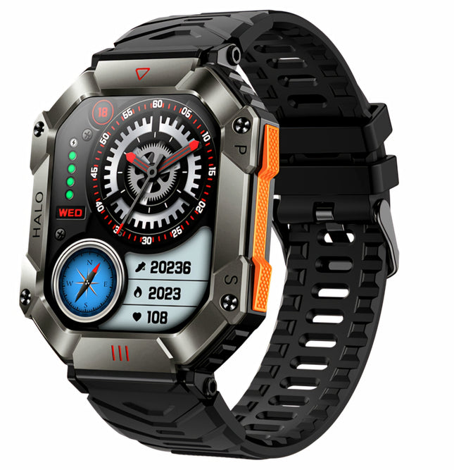 Reloj Inteligente, Smartwatch KR80 Negro