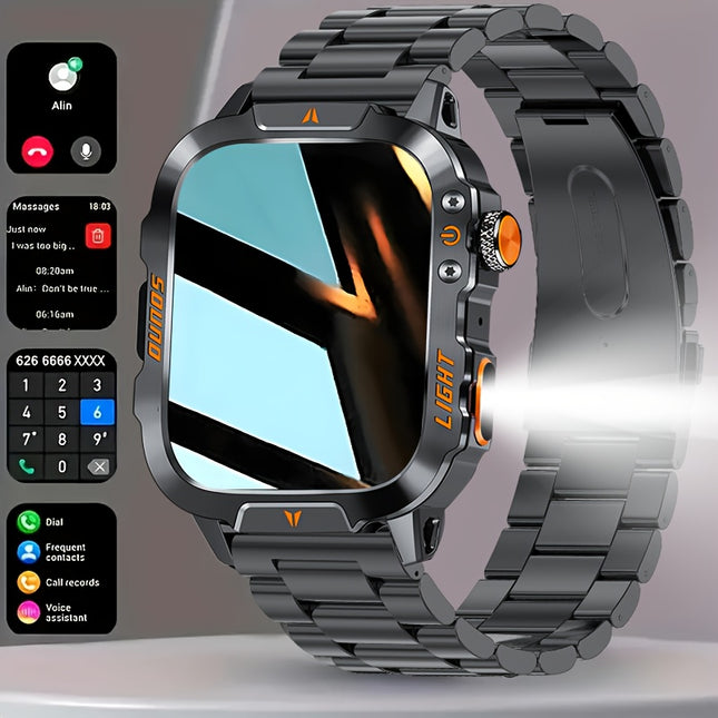 Reloj Inteligente, Smartwatch Negro Metalico - MD-ST7