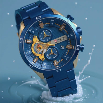 Reloj Analogo Curren MD 8402 Azul