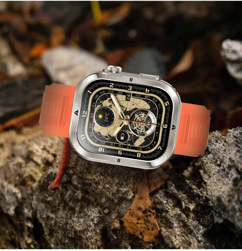 Reloj Inteligente Con Linterna (Mk86)