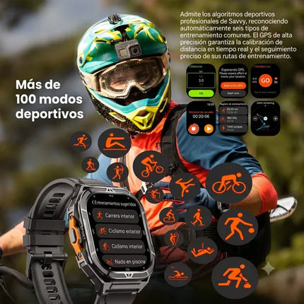 Reloj Inteligente - Smartwatch MDX5 - GPS