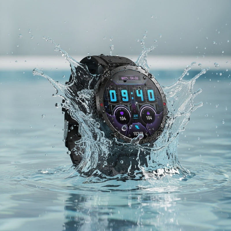 Reloj Inteligente T30 Negro ORIGINAL