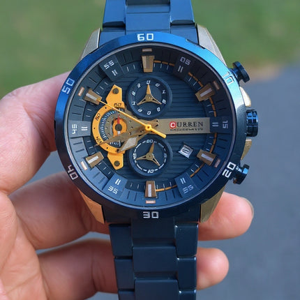 Reloj Analogo Curren MD 8402 Azul