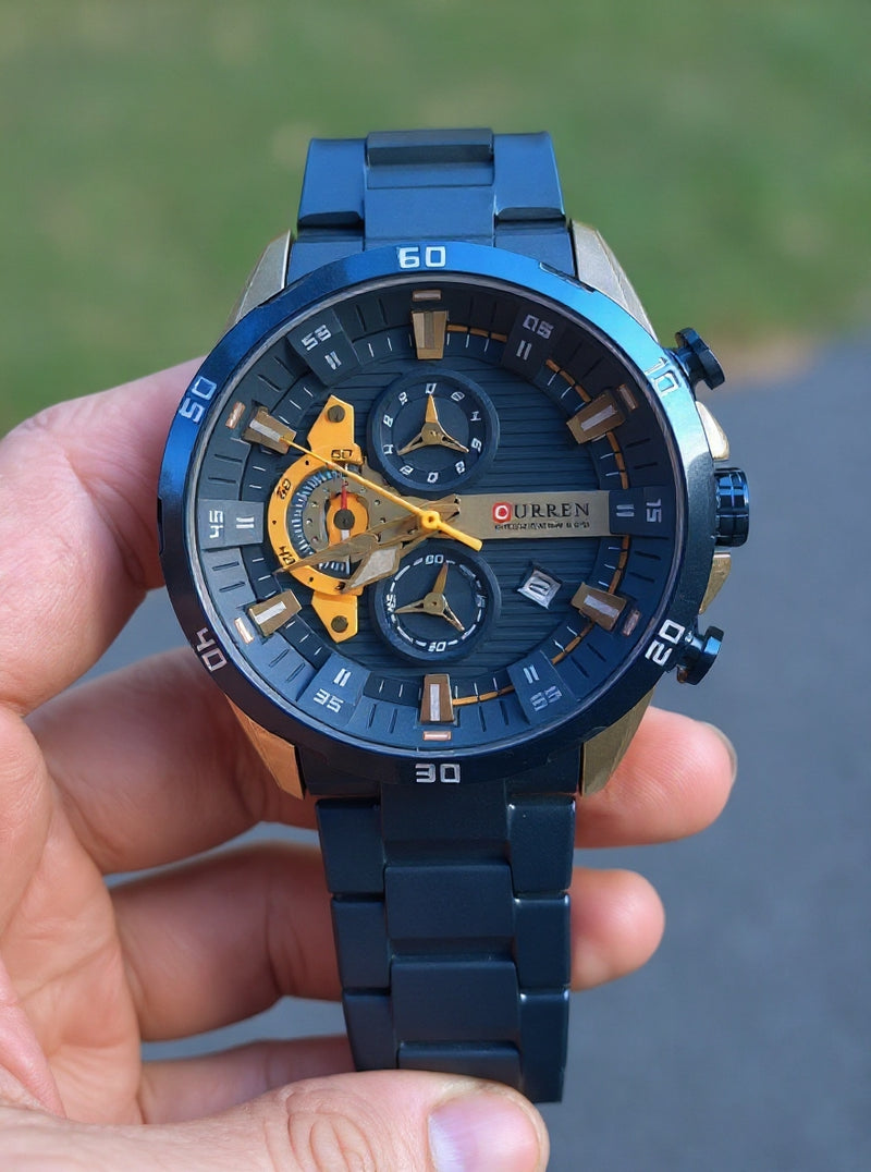 Reloj Analogo Curren MD 8402 Azul