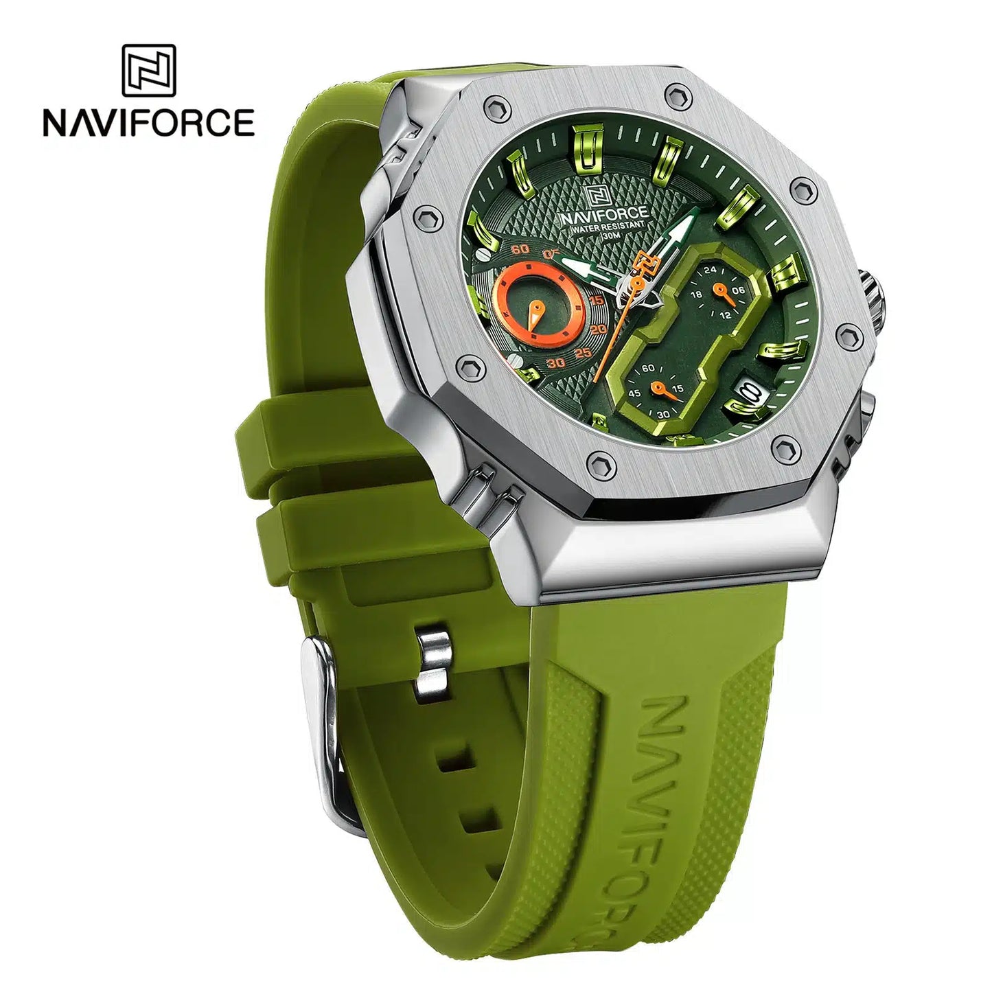 Reloj Naviforce Original Verde [8035]