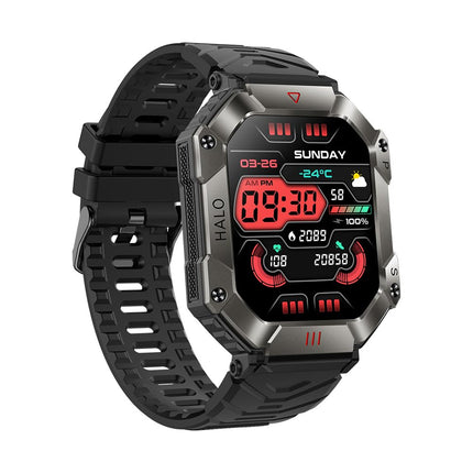 Reloj Inteligente, Smartwatch KR80 Negro