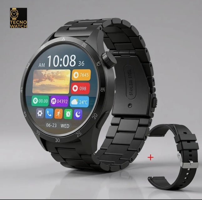 Smartwatch GT4 Pro - 2 Pulseras