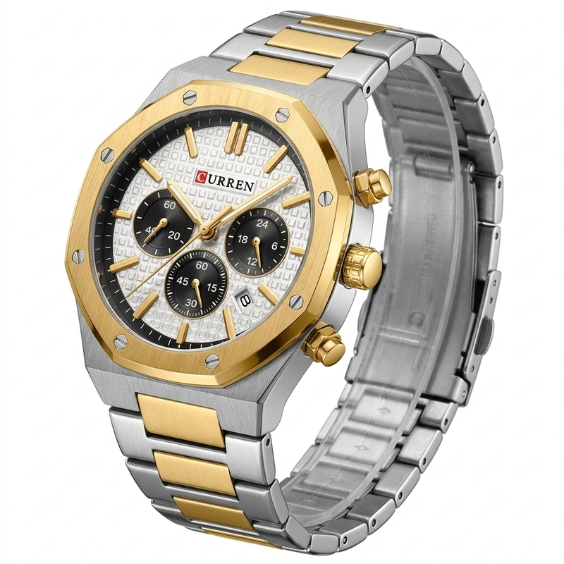 Reloj Analogo Curren MD8440 -  Resistente al Agua