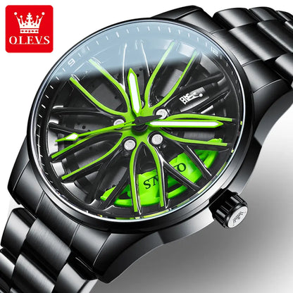 Reloj Analogo Olevs Caratula Giratoria