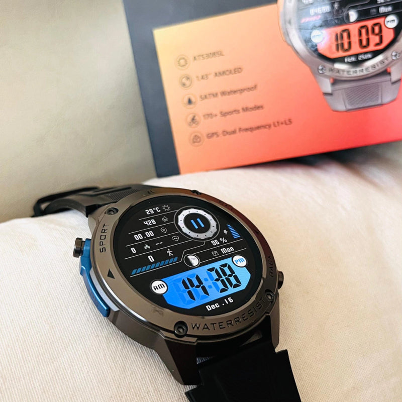 Reloj Inteligente DM56 - Smartwatch - Resistente al agua 50 metros