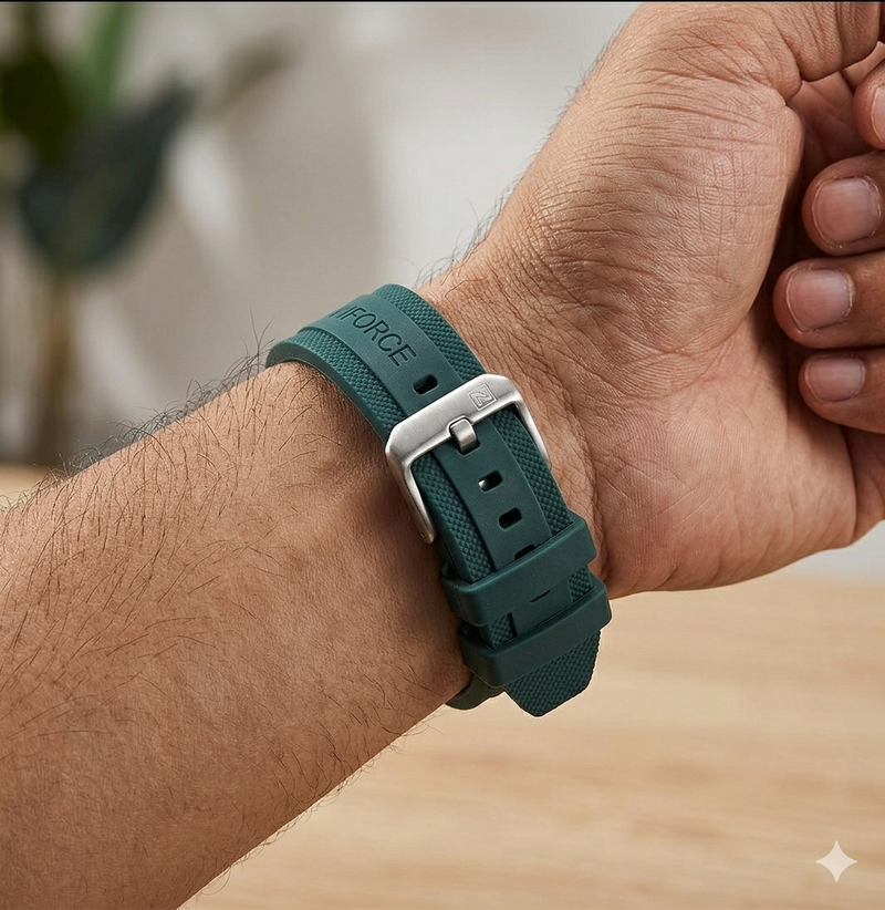 Reloj Naviforce Original Verde [8035] Analogo