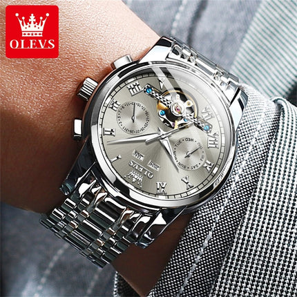 Reloj Automatico Olevs 6607 - Mecánico