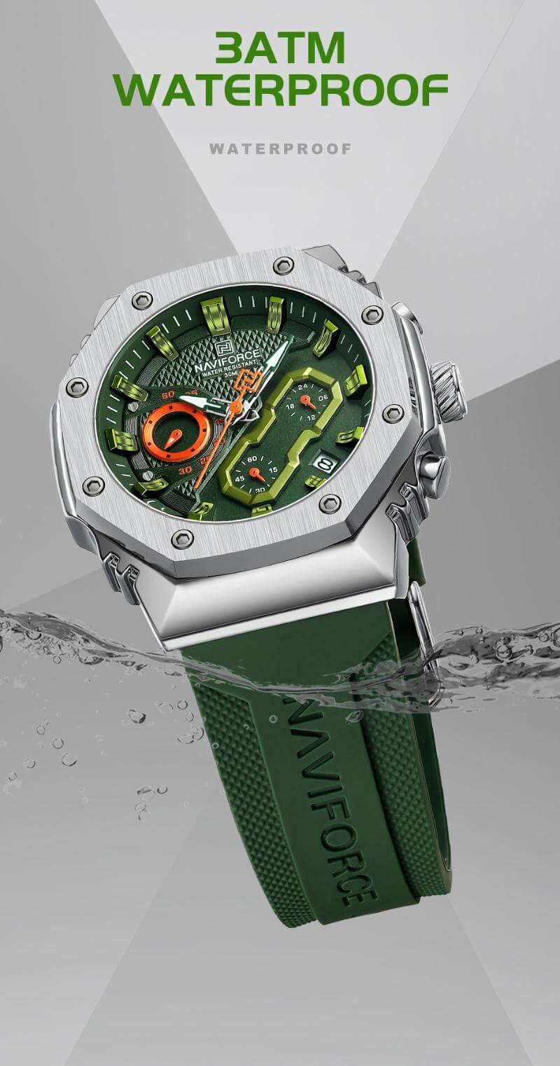 Reloj Naviforce Original Verde [8035]