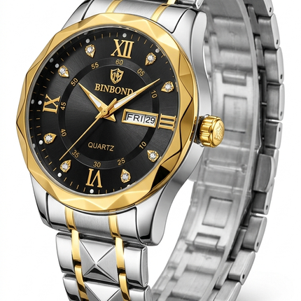 Reloj Analogo Binbond Resistente al Agua
