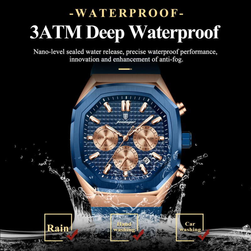 Reloj Analogo Poedagar Azul - MD893