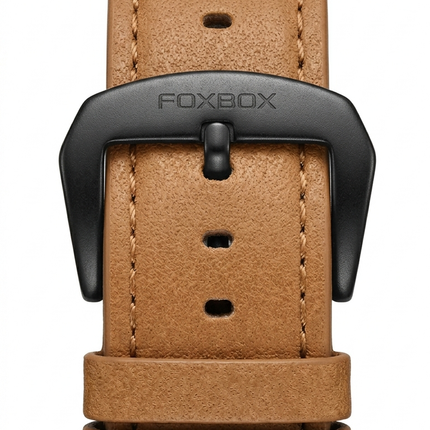 Reloj Foxbox Contra el agua MD-00047 Negro/Cafe