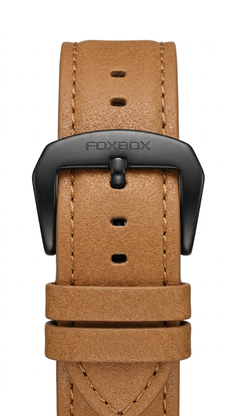 Reloj Foxbox Contra el agua MD-00047 Negro/Cafe