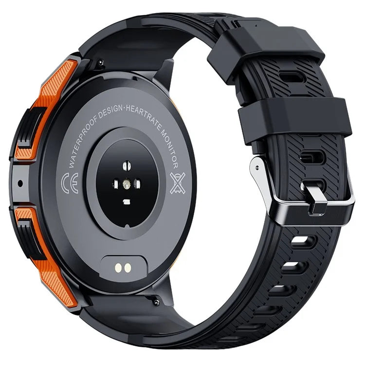 Reloj Inteligente C25 Negro/Naranja - Smartwatch