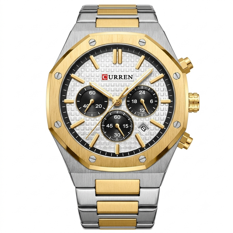Reloj Analogo Curren MD8440 -  Resistente al Agua