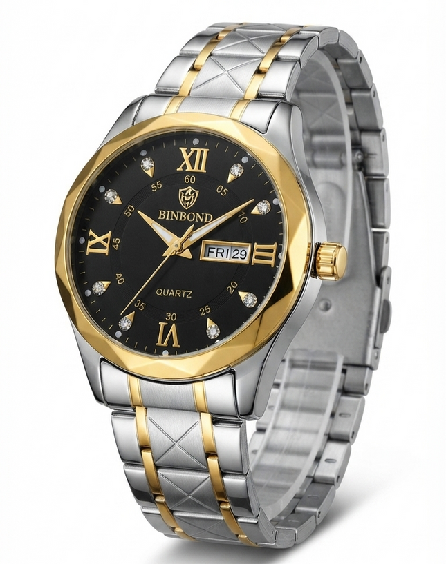 Reloj Analogo Binbond Resistente al Agua
