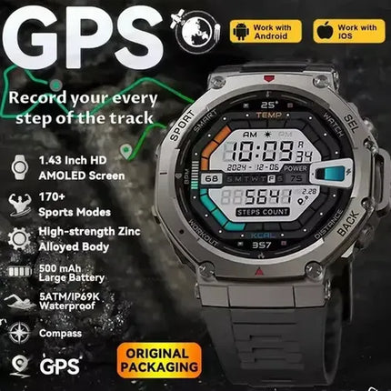 Reloj Inteligente - Smartwatch DM58 - Resistente al agua 50 metros