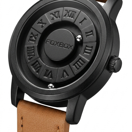 Reloj Foxbox Contra el agua MD-00047 Negro/Cafe