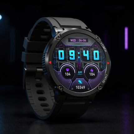 Reloj Inteligente T30 Negro ORIGINAL