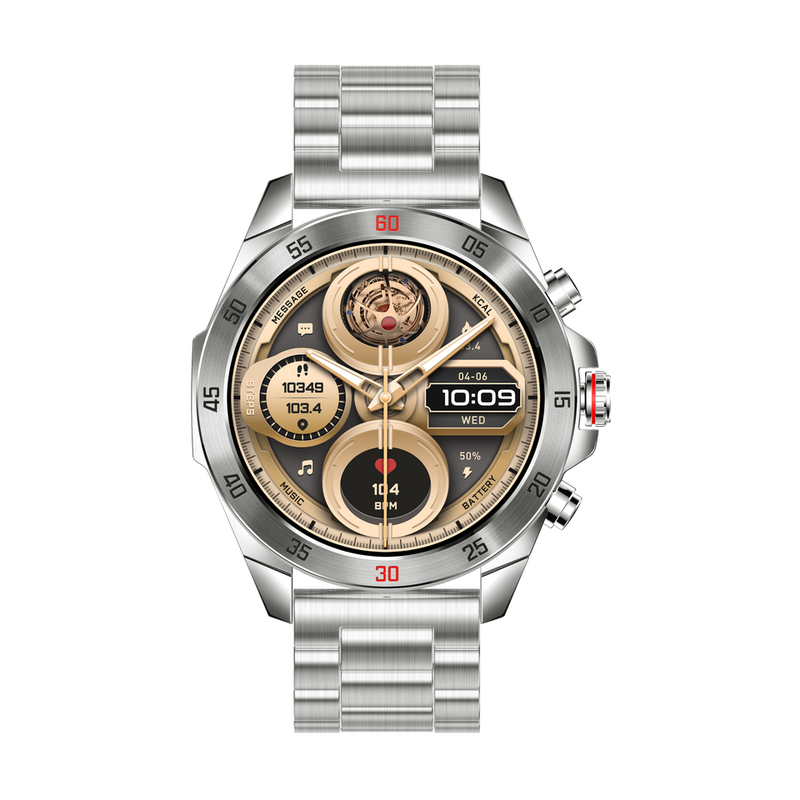 Reloj Inteligente MD-NX1 Negro/Dorado Smartwatch